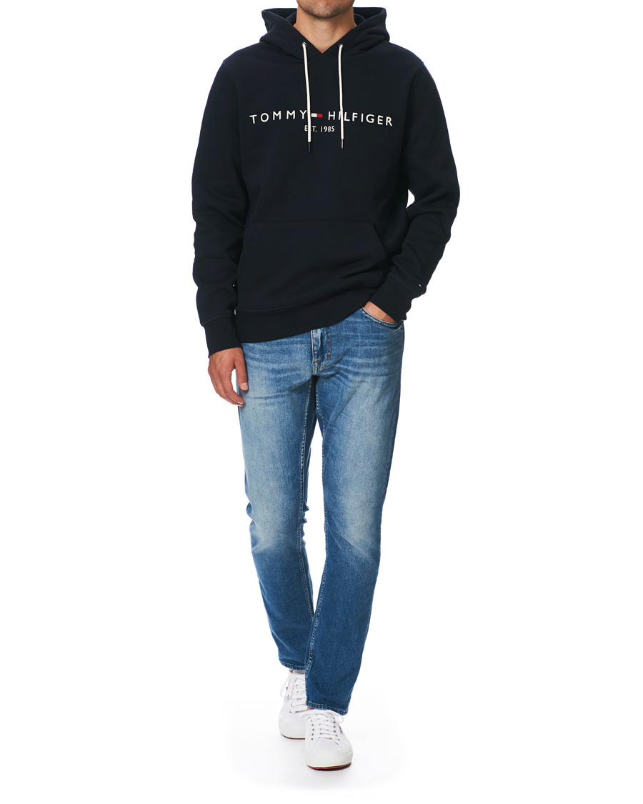 Herren | Pullover | Tommy Hilfiger | Logo Hoodie Sky Captain