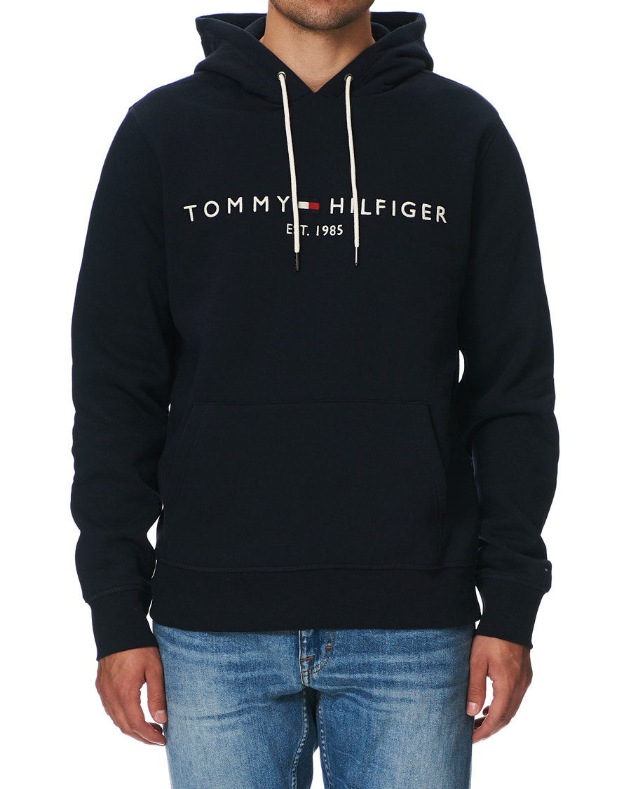 Herren | Pullover | Tommy Hilfiger | Logo Hoodie Sky Captain