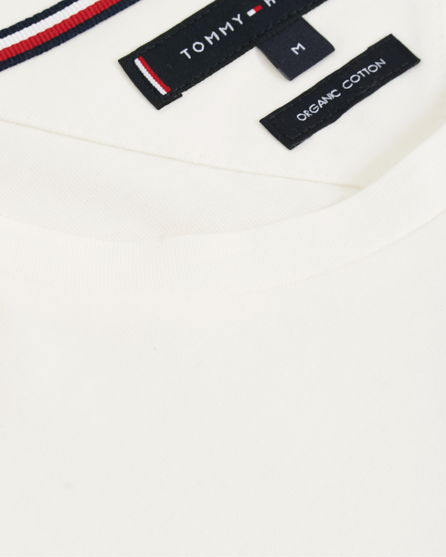 Herren | T-Shirts | Tommy Hilfiger | Logo Crew Neck Tee Snow White
