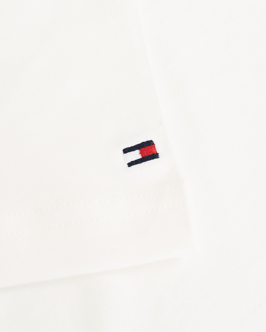 Herren | T-Shirts | Tommy Hilfiger | Logo Crew Neck Tee Snow White