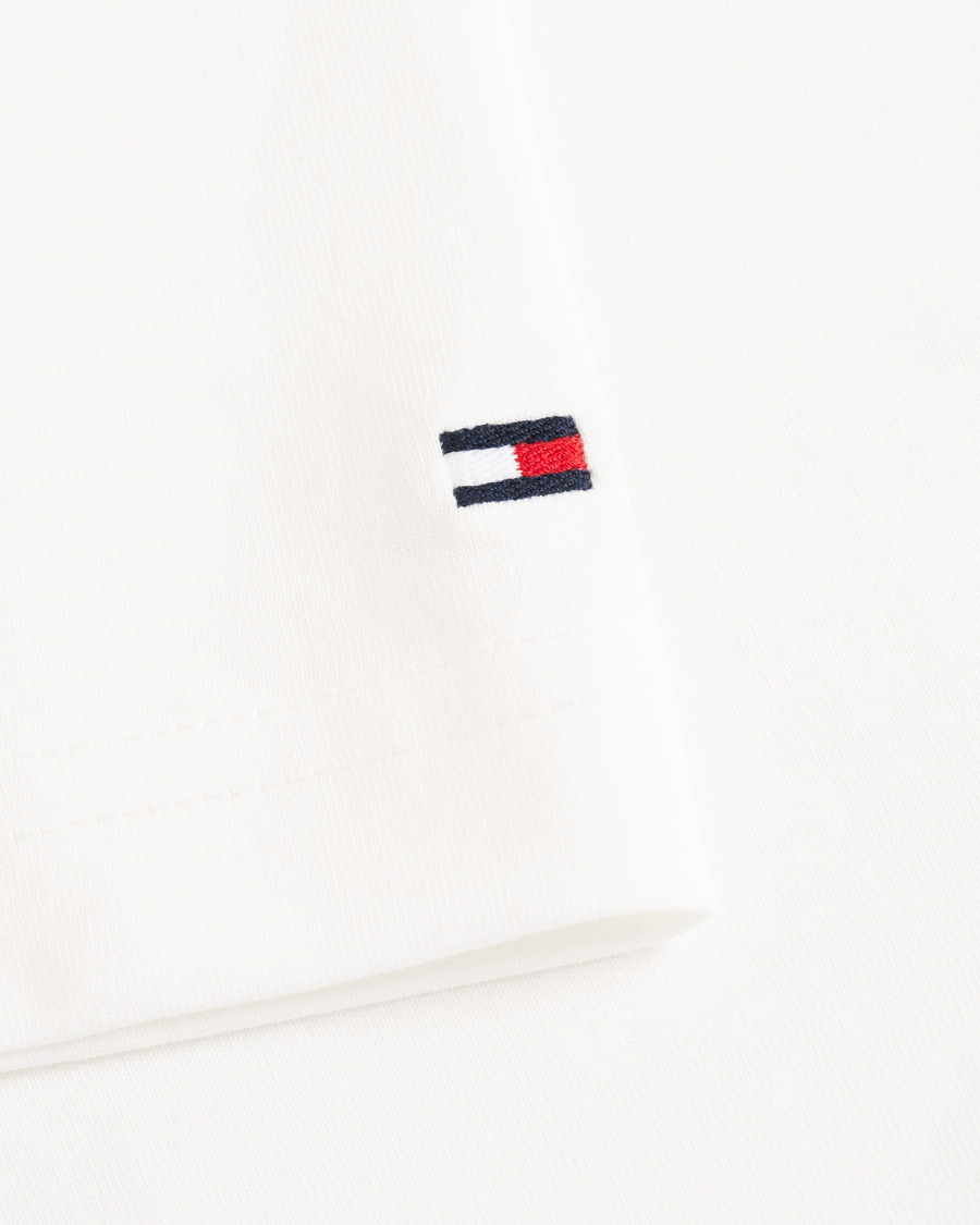 Herren | T-Shirts | Tommy Hilfiger | Logo Crew Neck Tee Snow White