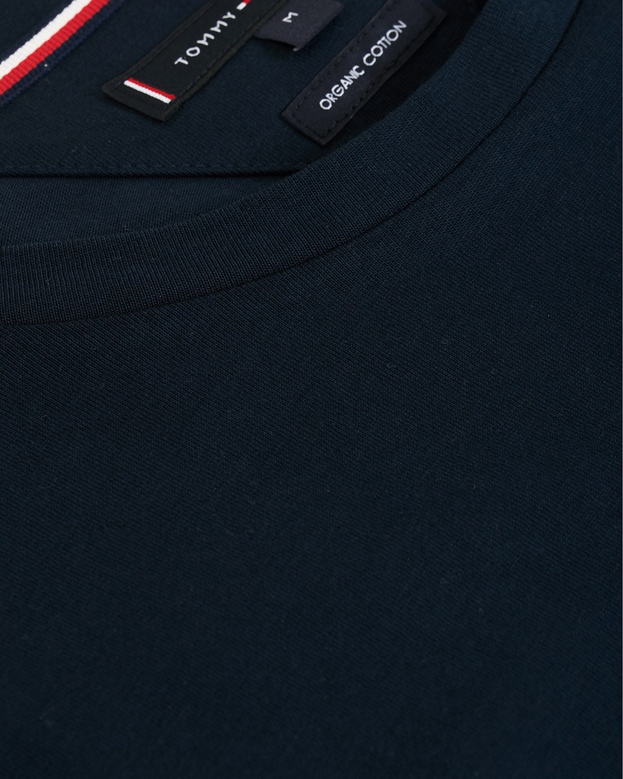 Herren | T-Shirts | Tommy Hilfiger | Logo Crew Neck Tee Sky Captain