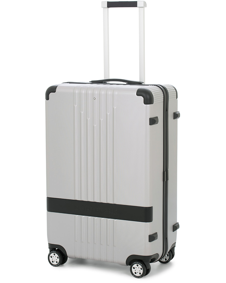 Herren | Montblanc Trolley Small/Medium 4 Wheels Black Silver | Montblanc | Trolley Small/Medium 4 Wheels Black Silver