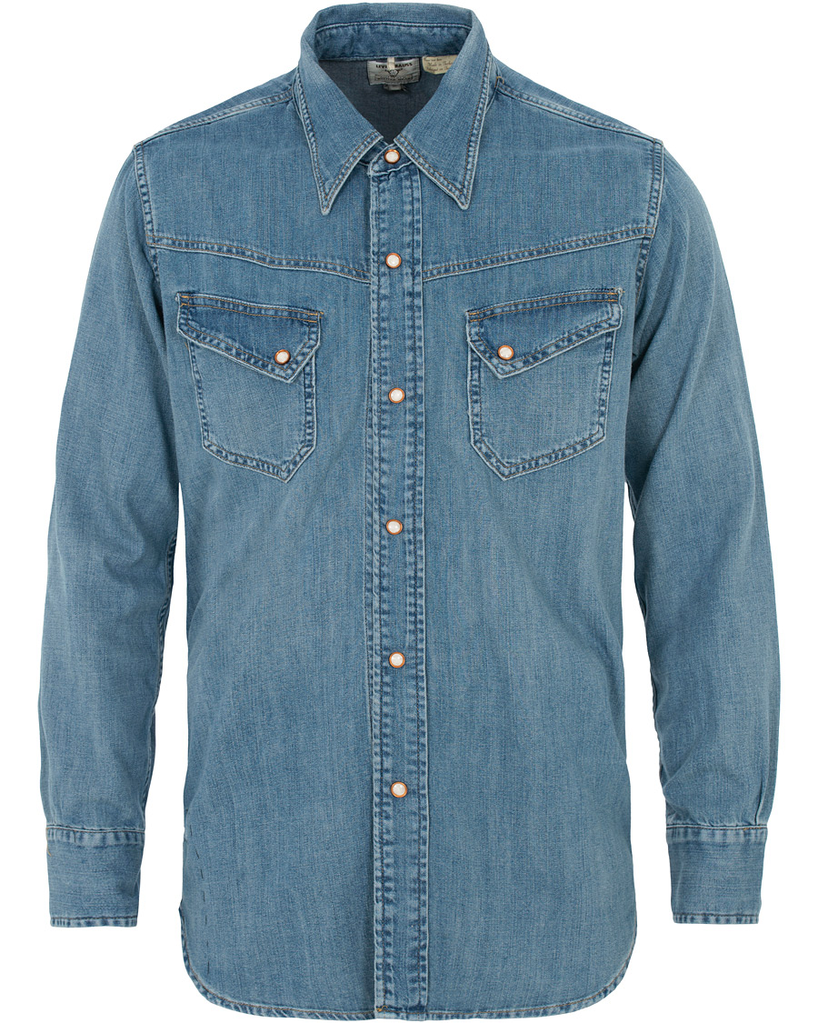 Herren | Hemden | Levi's Vintage Clothing | 50´s Western Denim Shirt Blind Lemon
