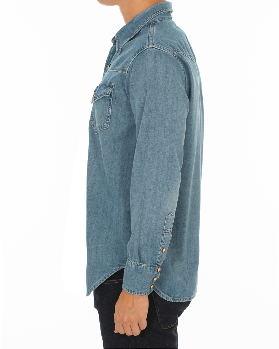 Herren | Hemden | Levi's Vintage Clothing | 50´s Western Denim Shirt Blind Lemon
