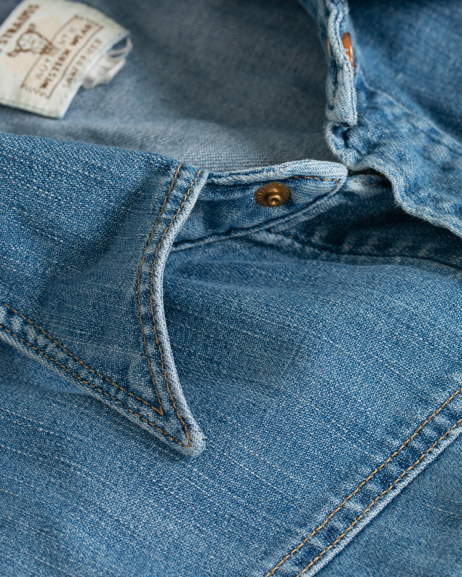 Herren | Hemden | Levi's Vintage Clothing | 50´s Western Denim Shirt Blind Lemon
