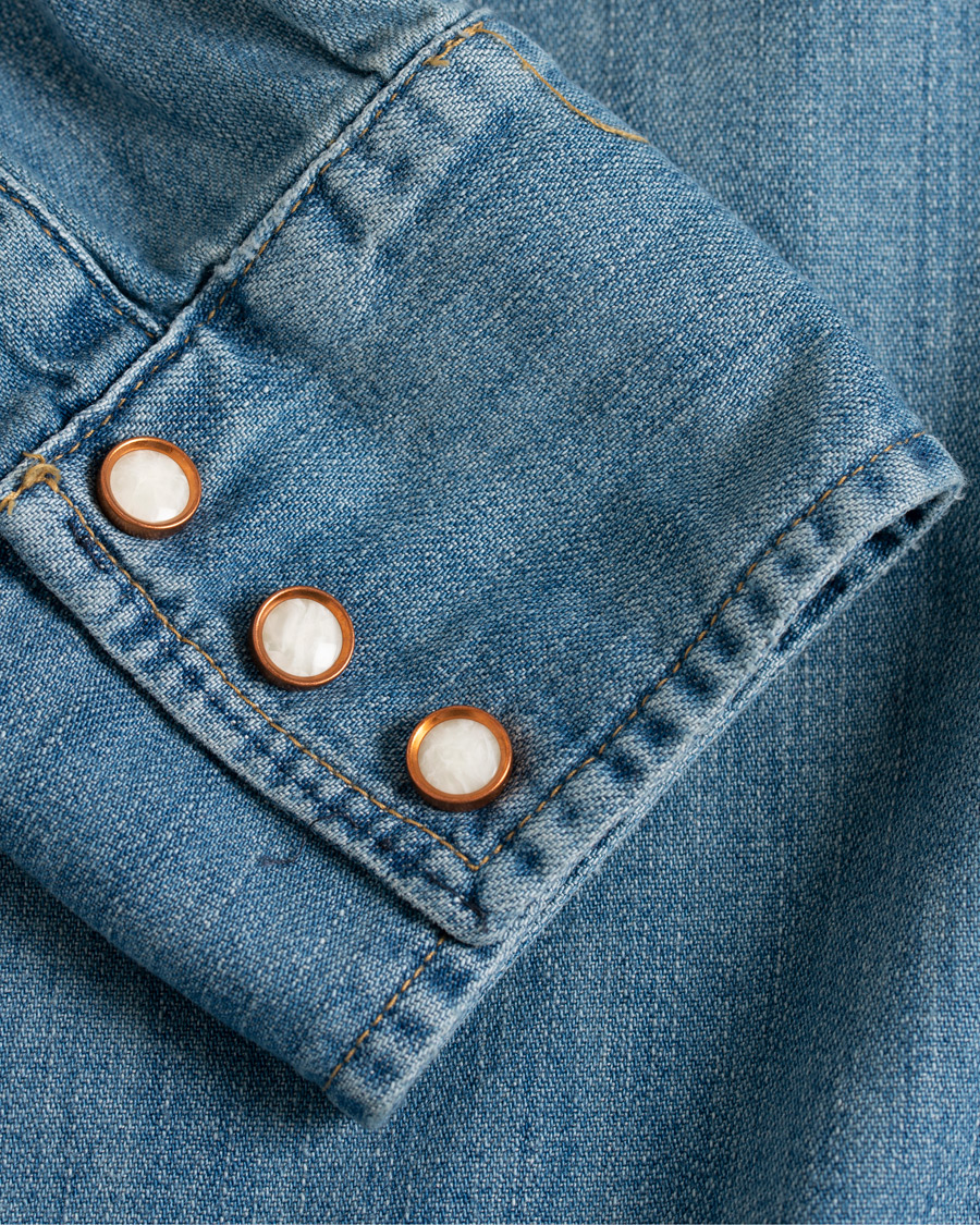 Herren | Hemden | Levi's Vintage Clothing | 50´s Western Denim Shirt Blind Lemon