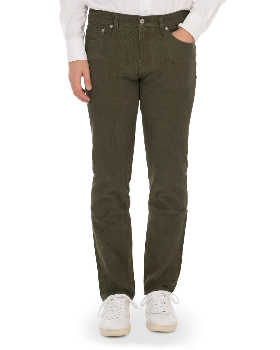 Herren | Hosen | Levi's | 511 Slim Fit Stretch Corduroy Trousers Olive Night