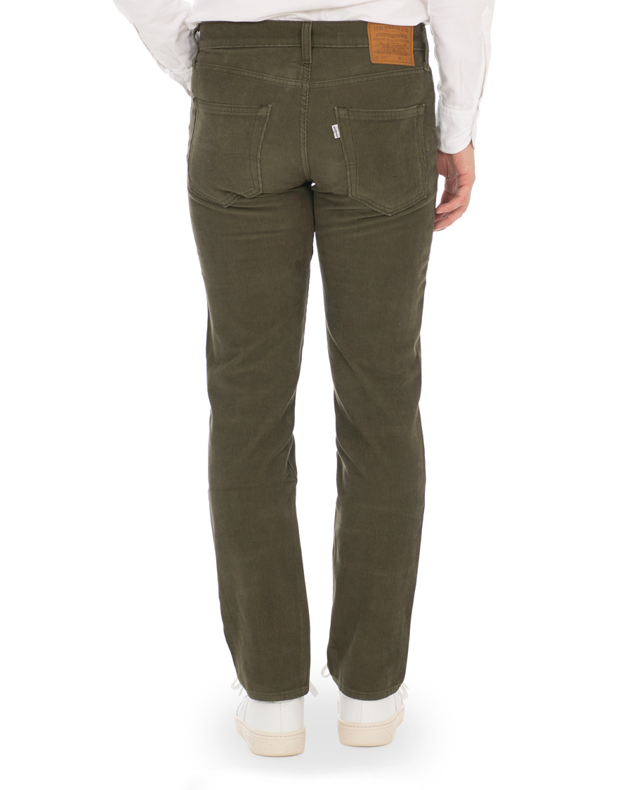 Herren | Hosen | Levi's | 511 Slim Fit Stretch Corduroy Trousers Olive Night