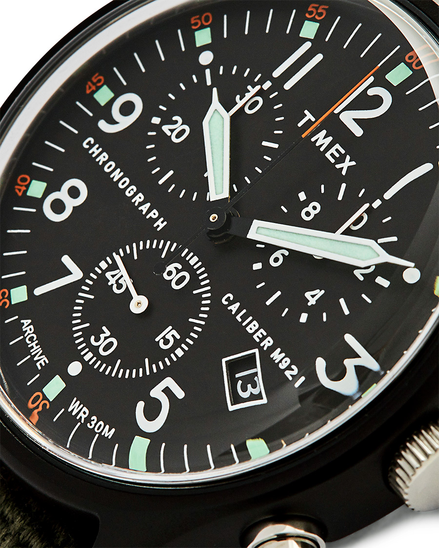 Herren | Timex Camper MK1 Aluminium Chrono 40mm Black/Black Dial | Timex | Camper MK1 Aluminium Chrono 40mm Black/Black Dial