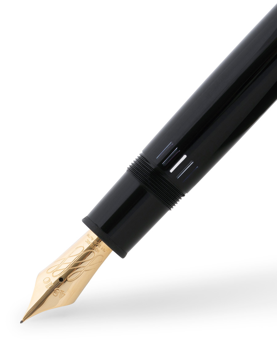 Herren | Montblanc 149 Meisterstück Resin YG Flex Nib Fountain Pen Black | Montblanc | 149 Meisterstück Resin YG Flex Nib Fountain Pen Black