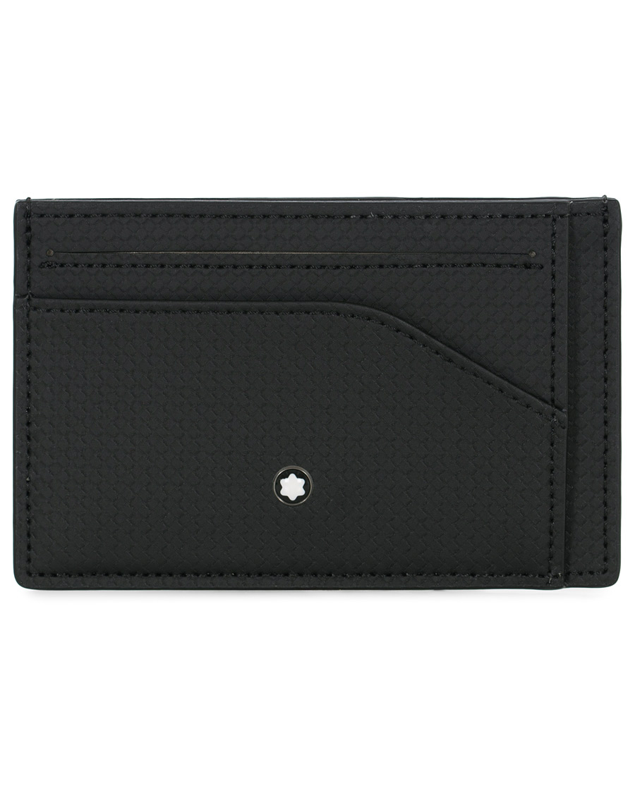 Herren | Montblanc Extreme 2.0 Pocket Holder 6cc Carbon Leather Black | Montblanc | Extreme 2.0 Pocket Holder 6cc Carbon Leather Black