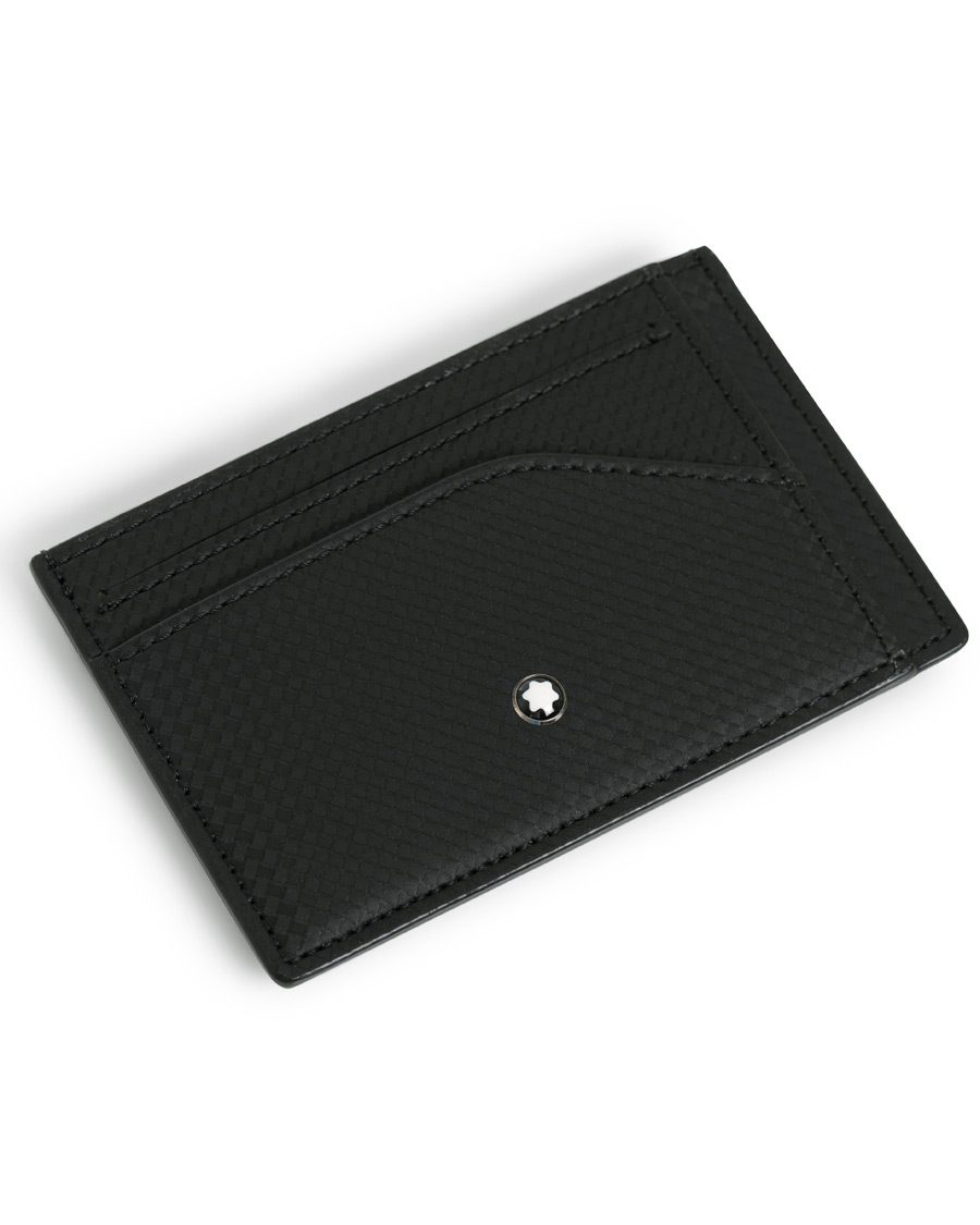Herren | Montblanc Extreme 2.0 Pocket Holder 6cc Carbon Leather Black | Montblanc | Extreme 2.0 Pocket Holder 6cc Carbon Leather Black