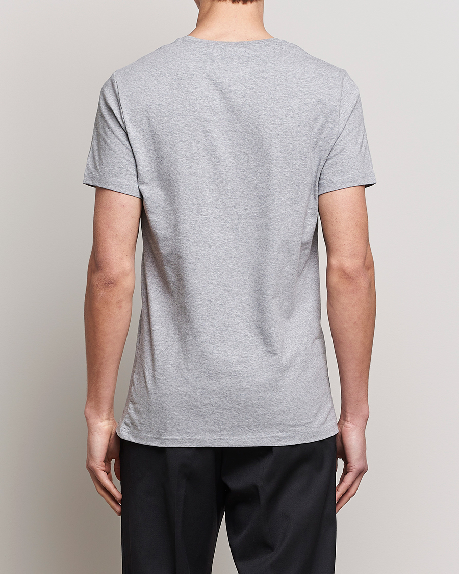 Herren | T-Shirts | Bread & Boxers | 2-Pack Crew Neck Tee Grey Melange
