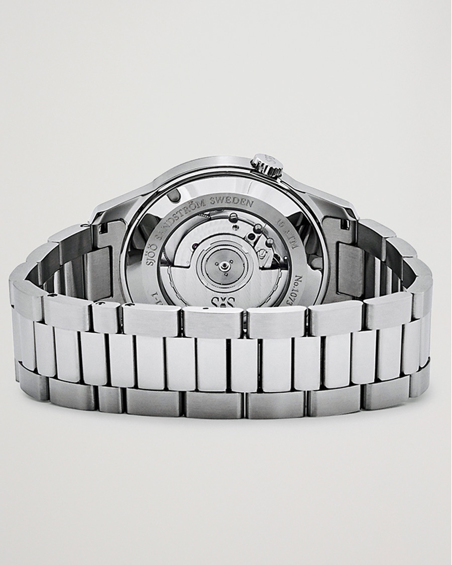 Herren | Sjöö Sandström Royal Steel Classic 41mm Blue and Steel | Sjöö Sandström | Royal Steel Classic 41mm Blue and Steel