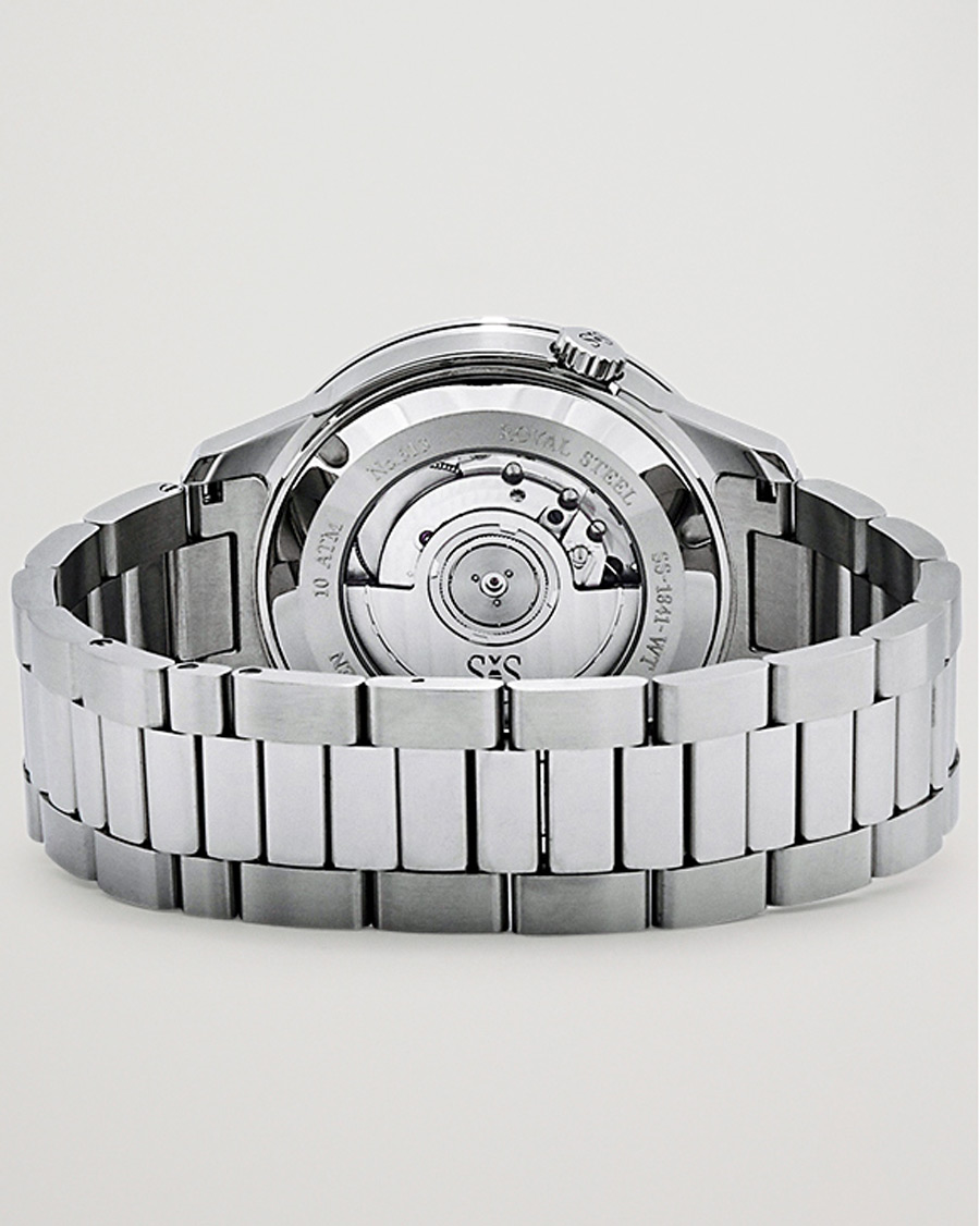 Herren | Sjöö Sandström Royal Steel Worldtimer 41mm Blue with Steel | Sjöö Sandström | Royal Steel Worldtimer 41mm Blue with Steel