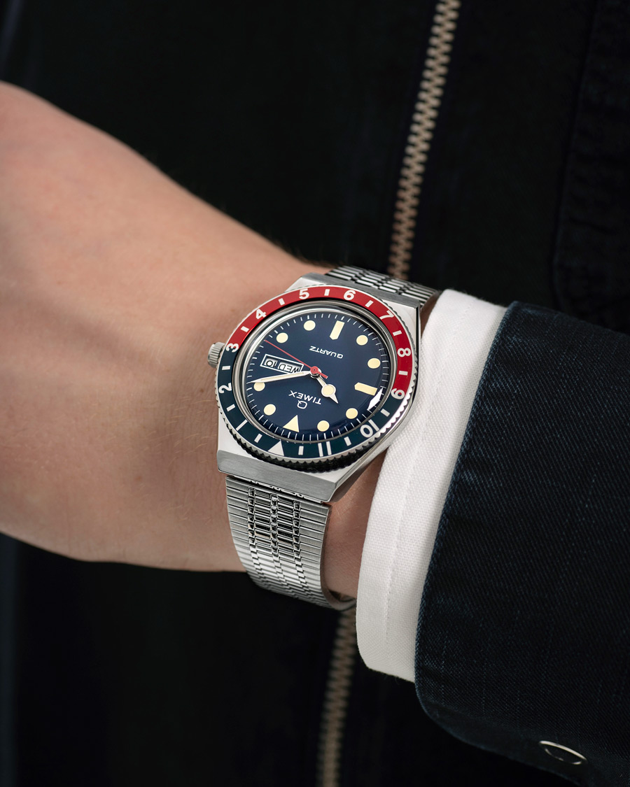 Herren | Timex Q Reissue 1979 Silver/Blue Dial | Timex | Q Reissue 1979 Silver/Blue Dial