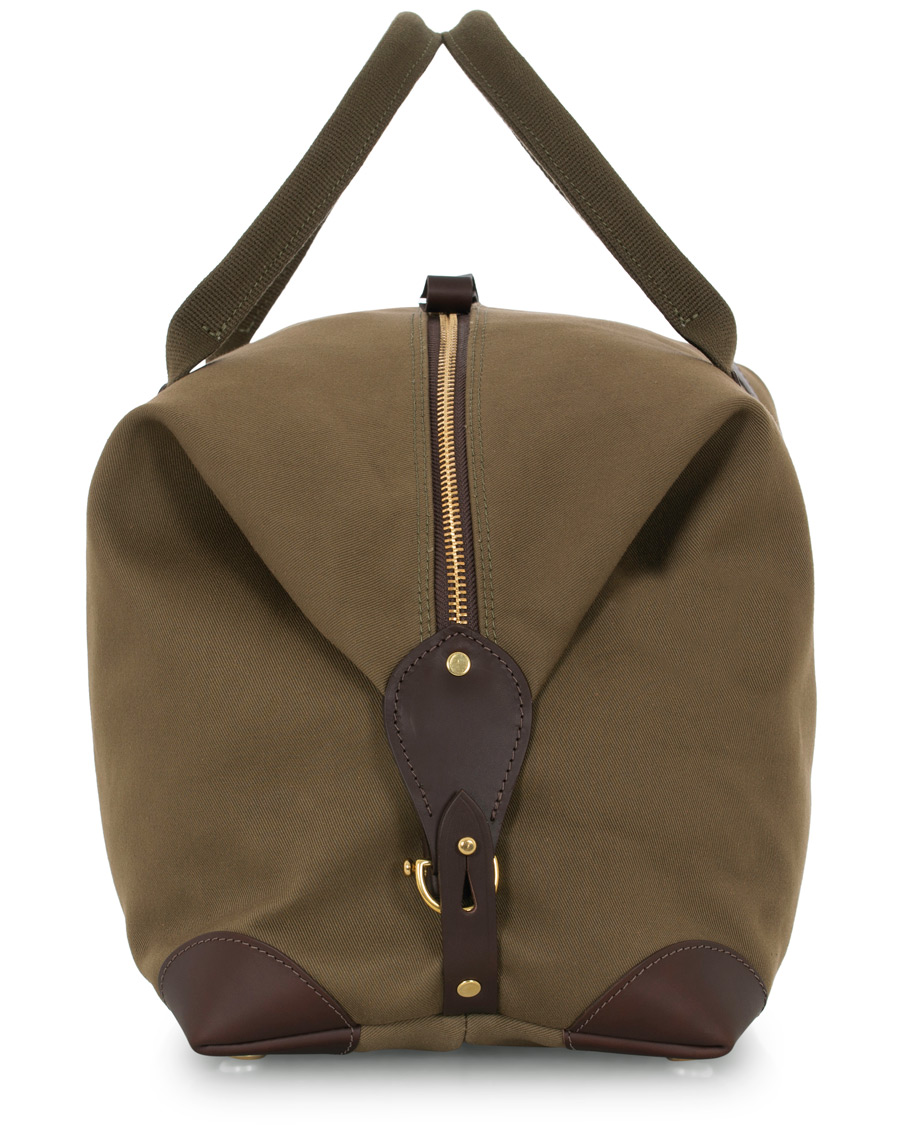 Herren | Chapman Bags Medium Classic Holdall Canvas Weekendbag Deep Olive | Chapman Bags | Medium Classic Holdall Canvas Weekendbag Deep Olive