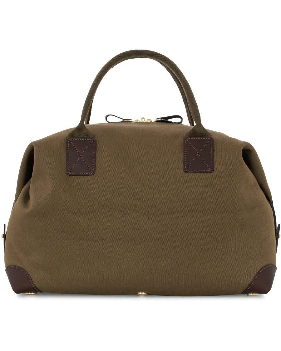 Herren | Chapman Bags Medium Classic Holdall Canvas Weekendbag Deep Olive | Chapman Bags | Medium Classic Holdall Canvas Weekendbag Deep Olive