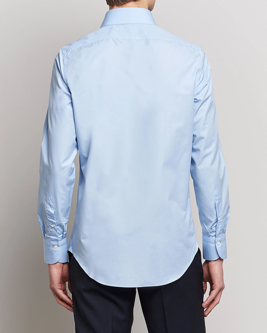 Herren | Hemden | Finamore Napoli | Milano Slim Fit Classic Shirt Light Blue