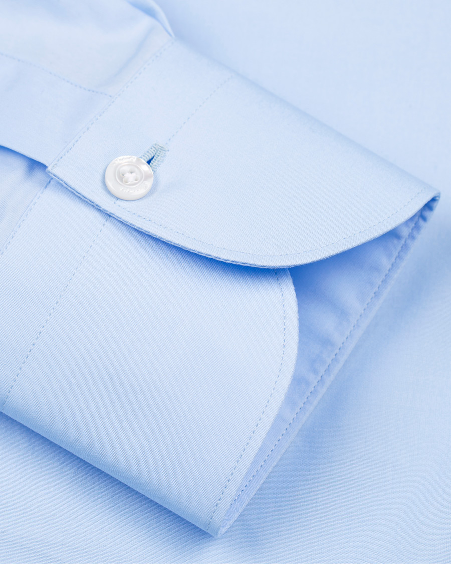 Herren | Hemden | Finamore Napoli | Milano Slim Fit Classic Shirt Light Blue