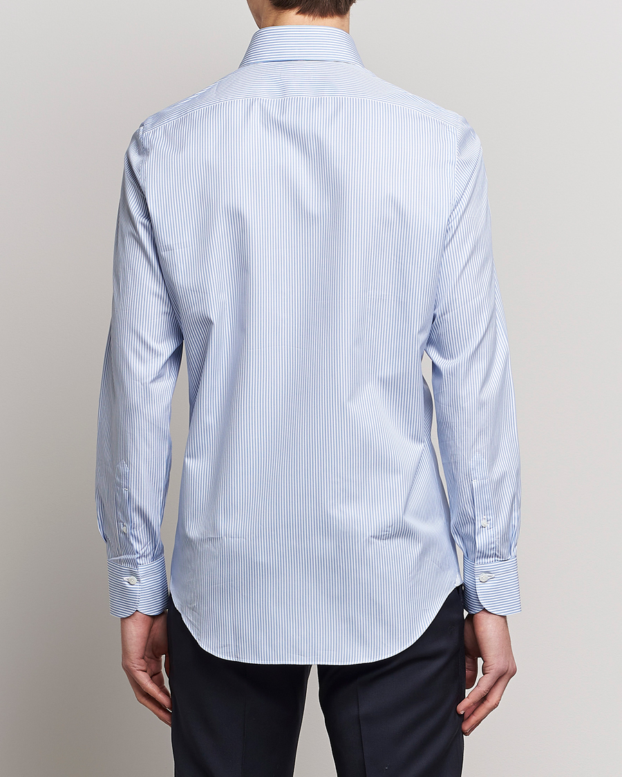 Herren | Hemden | Finamore Napoli | Milano Slim Fit Classic Shirt Blue
