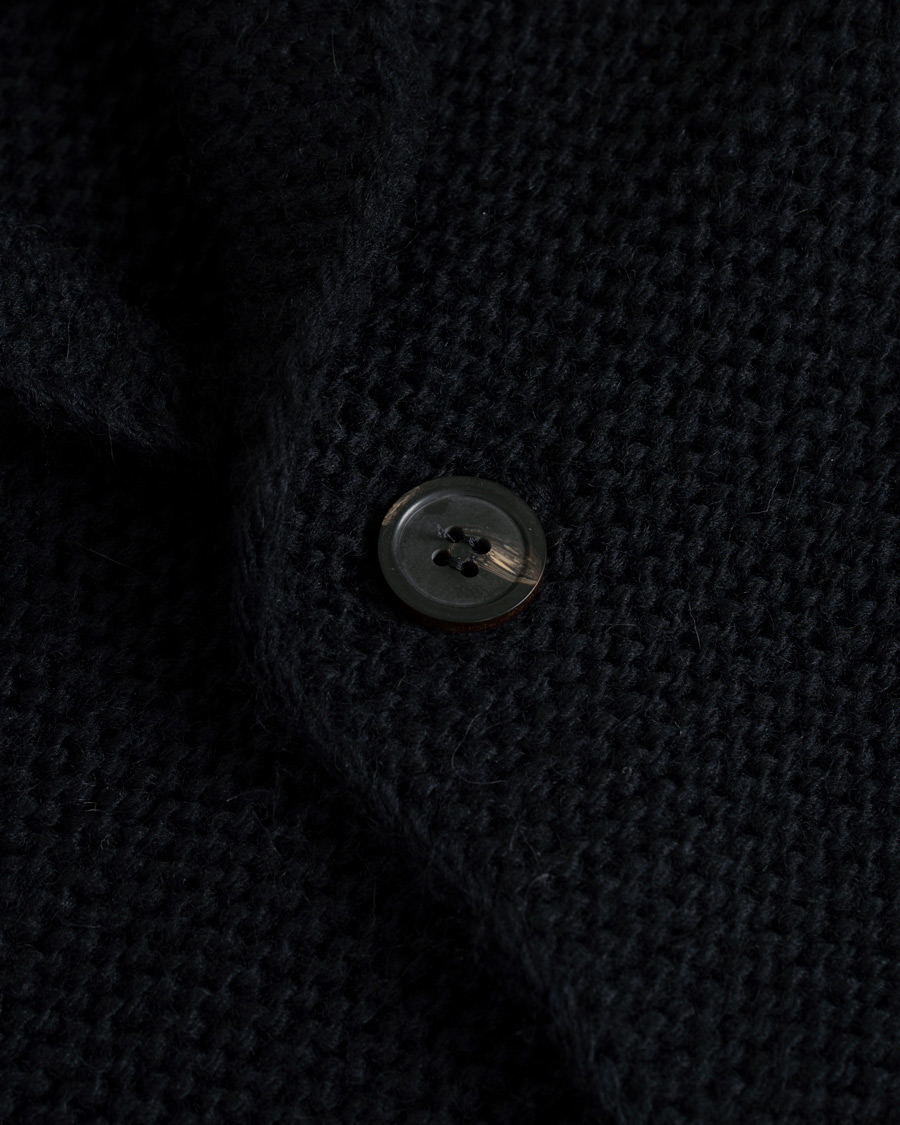 Herren | Pullover | Altea | Knitted Cardigan Blazer Navy