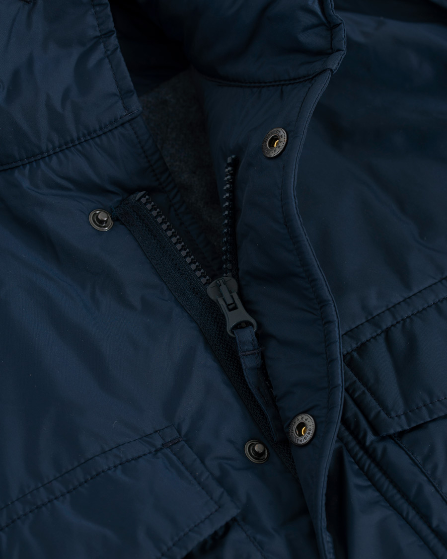 Herren | Jacken | Aspesi | Minifield Wool Lined Field Jacket Dark Blue
