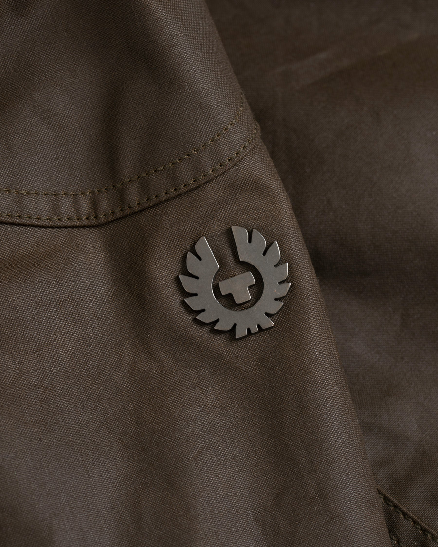 Herren | Jacken | Belstaff | Patrol Shearling Pilot Waxed Jacket Windsor Moss