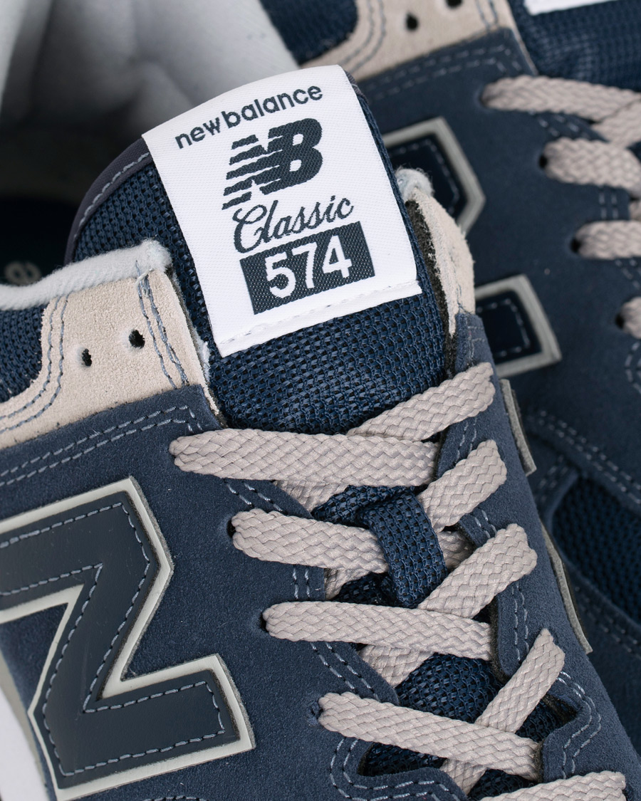 Herren | | New Balance | 574 Sneaker Black Iris
