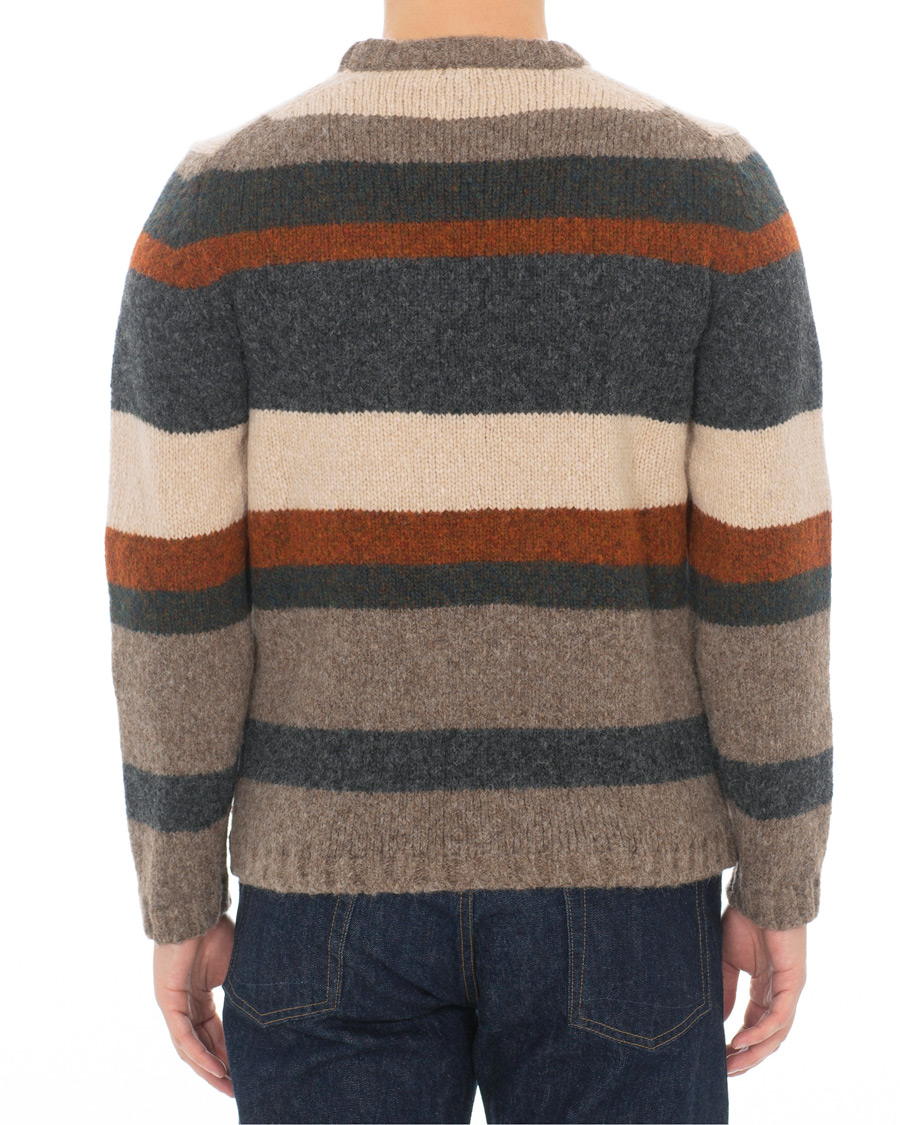 Herren | Pullover | Massimo Alba | Guli Wool/Alpaca Crew Neck Sweater Multicolour