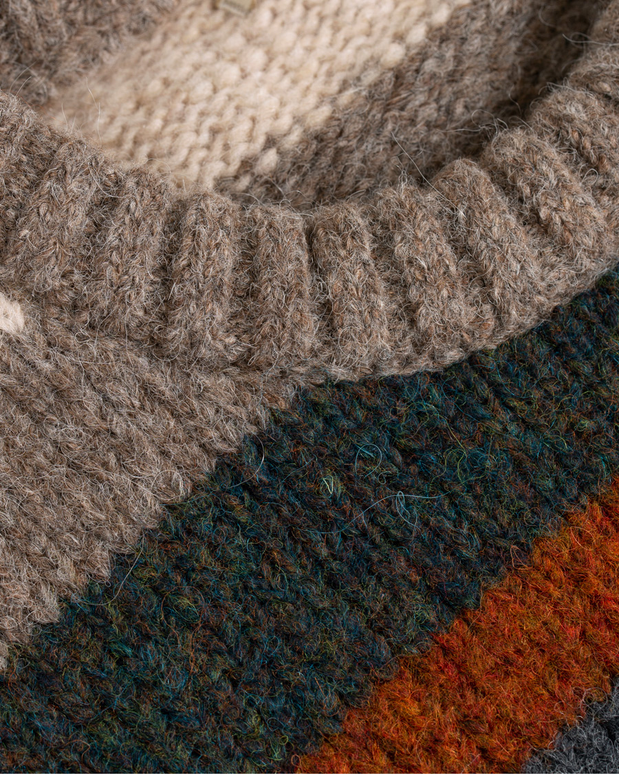 Herren | Pullover | Massimo Alba | Guli Wool/Alpaca Crew Neck Sweater Multicolour