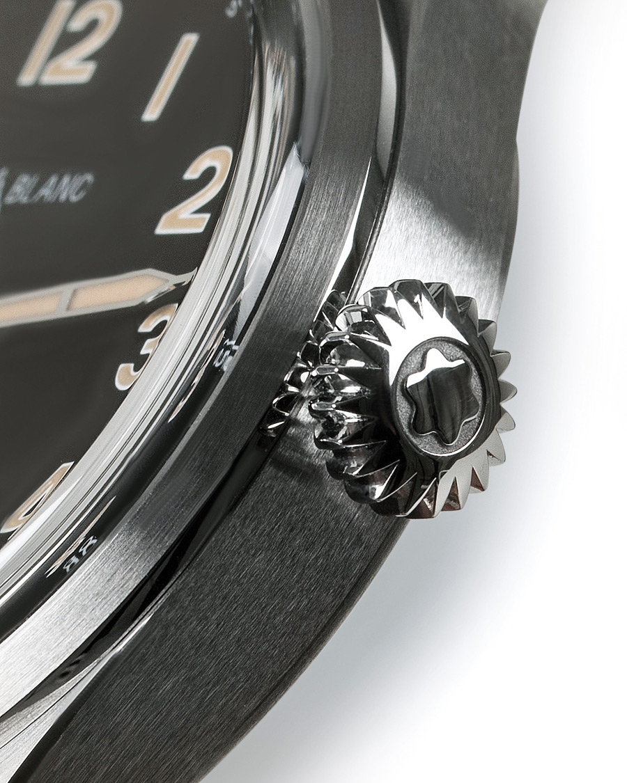 Herren | Montblanc 1858 Steel Automatic 40mm Black Dial | Montblanc | 1858 Steel Automatic 40mm Black Dial