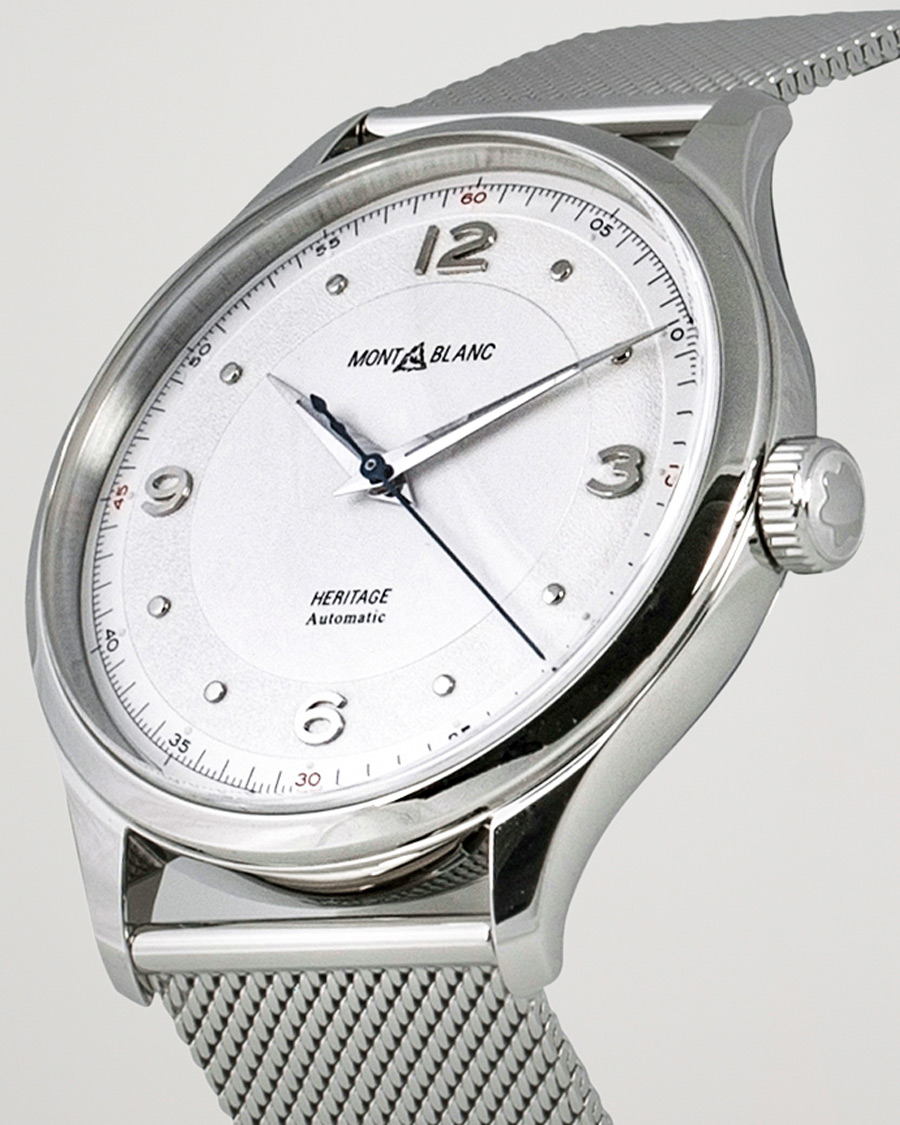 Herren | Montblanc Heritage Steel Automatic 40mm Silver Dial | Montblanc | Heritage Steel Automatic 40mm Silver Dial