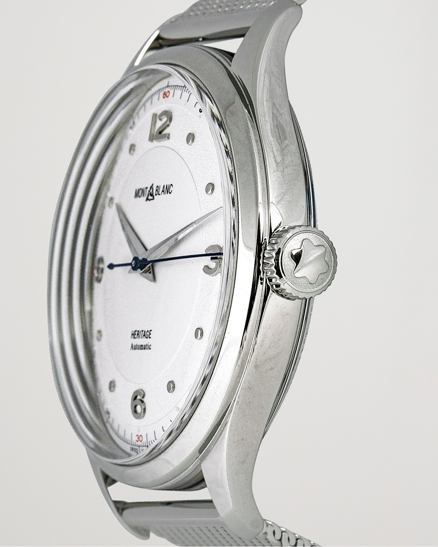 Herren | Montblanc Heritage Steel Automatic 40mm Silver Dial | Montblanc | Heritage Steel Automatic 40mm Silver Dial