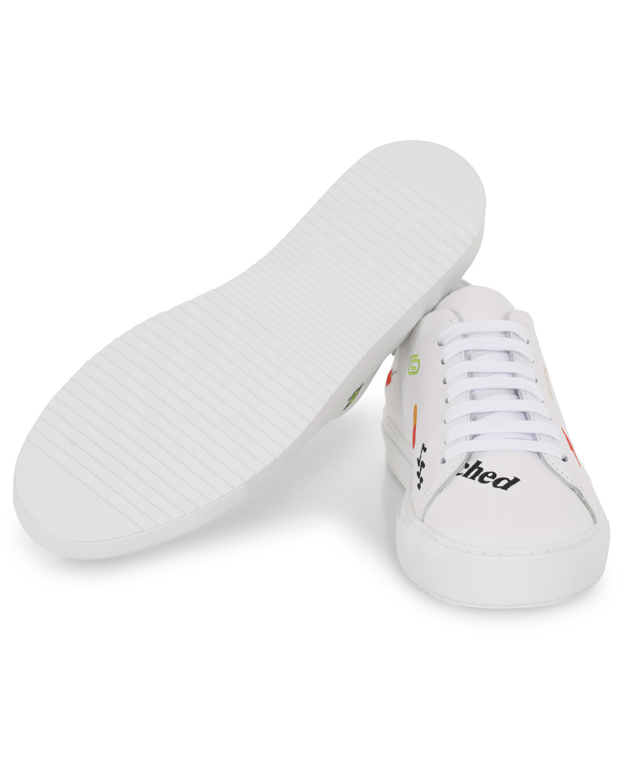 Herren | Axel Arigato Clean 90 Emoji Sneaker White Leather | Axel Arigato | Clean 90 Emoji Sneaker White Leather