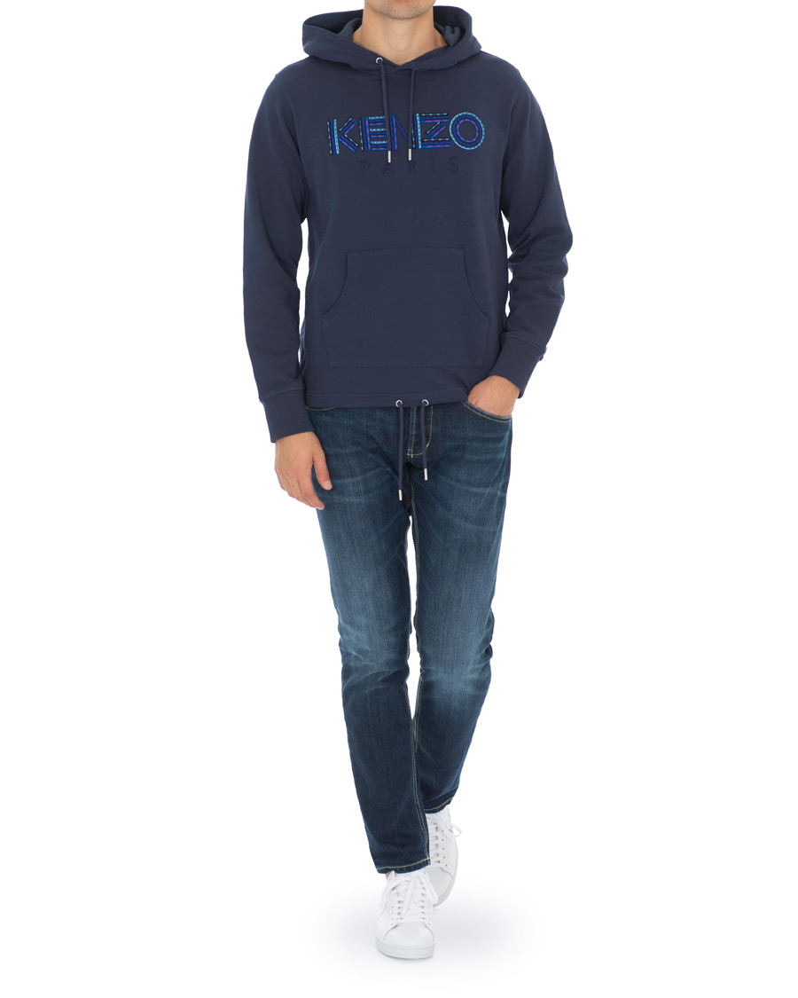 Herren | Pullover | KENZO | Paris Cords Hoodie Navy