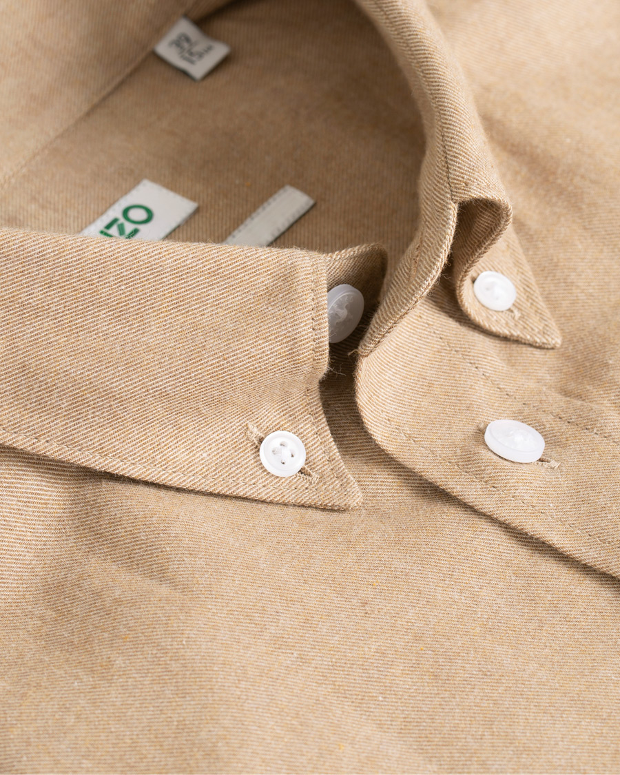 Herren | Hemden | KENZO | Slim Fit Urban Flannel Shirt Beige