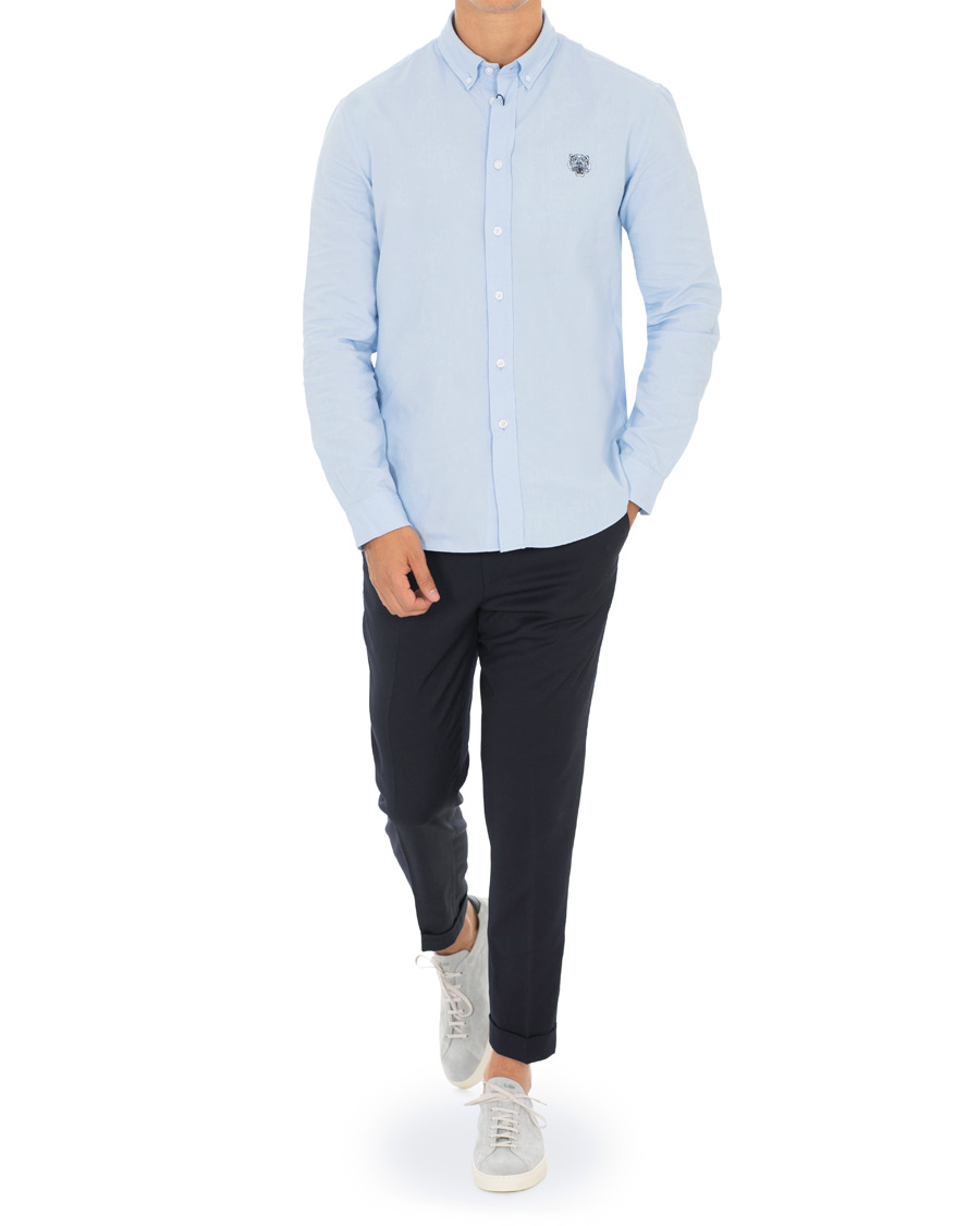 Herren | Hemden | KENZO | Slim Fit Oxford Shirt Light Blue