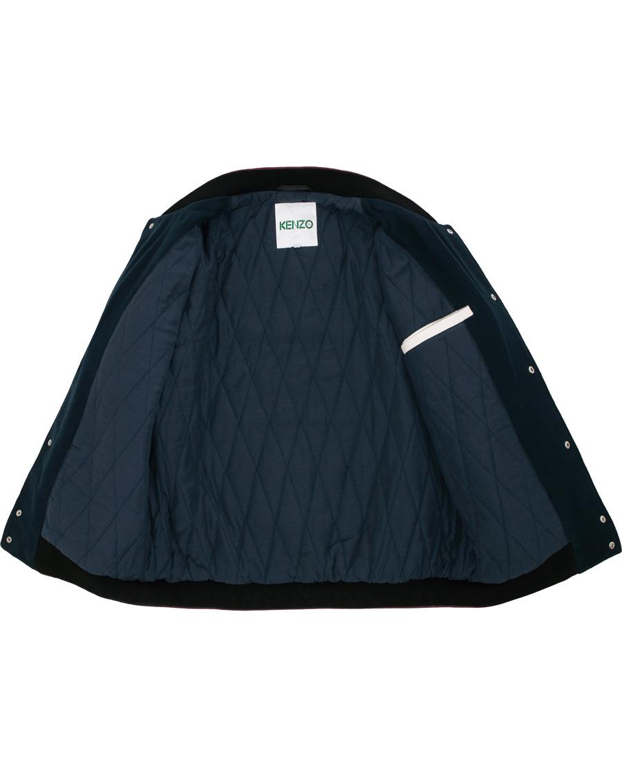 Herren | Jacken | KENZO | Wool&Leather Varsity Jacket Navy