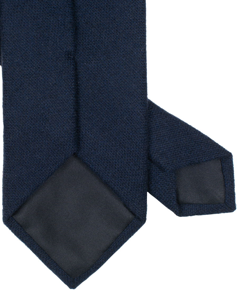 Herren | Drake's Cashmere Tie 8 cm Navy | Drake's | Cashmere Tie 8 cm Navy