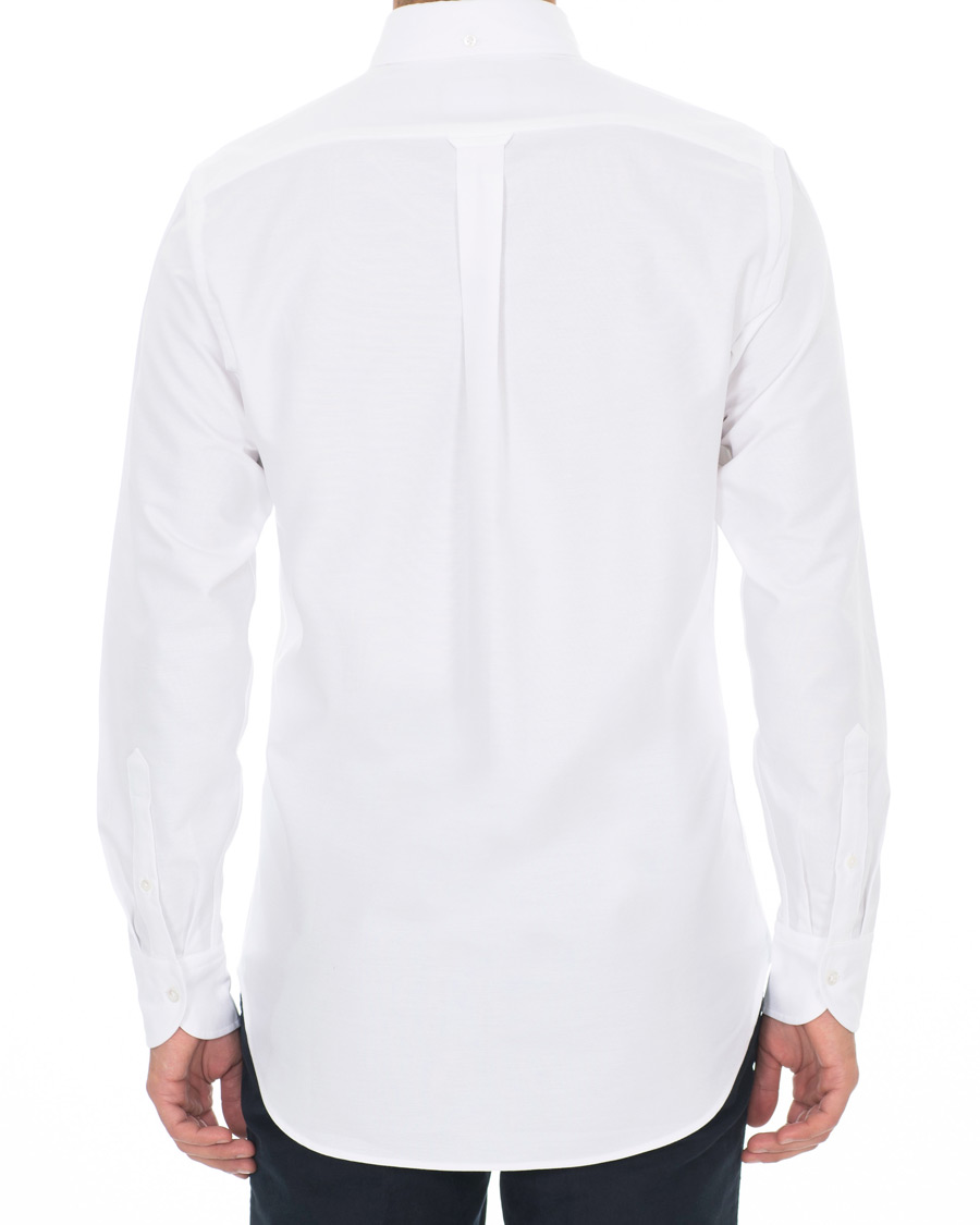 Herren | Hemden | Drake's | Regular Fit Oxford BD Shirt White