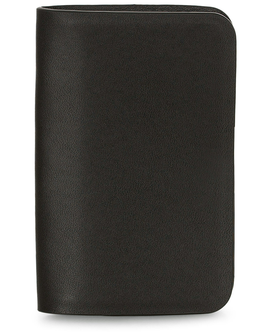 Herren | Arc'Teryx Veilance Casing Card Laminated Leather Wallet Black | Arc'teryx Veilance | Casing Card Laminated Leather Wallet Black