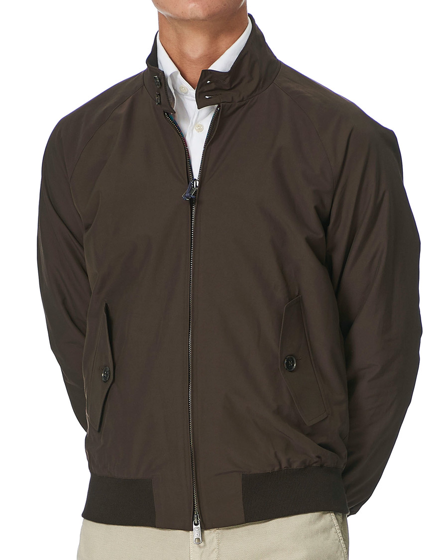 Herren | Jacken | Baracuta | G9 Original Harrington Jacket Chocolate