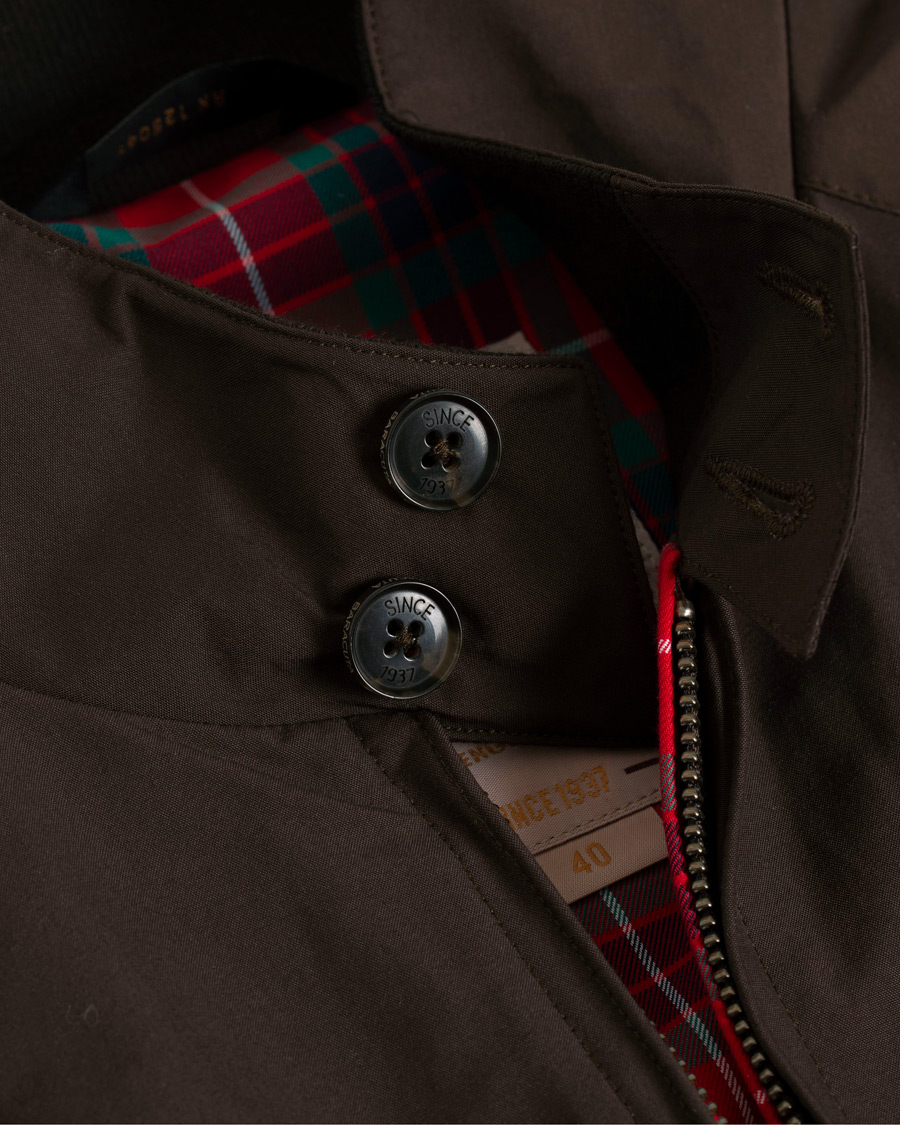 Herren | Jacken | Baracuta | G9 Original Harrington Jacket Chocolate
