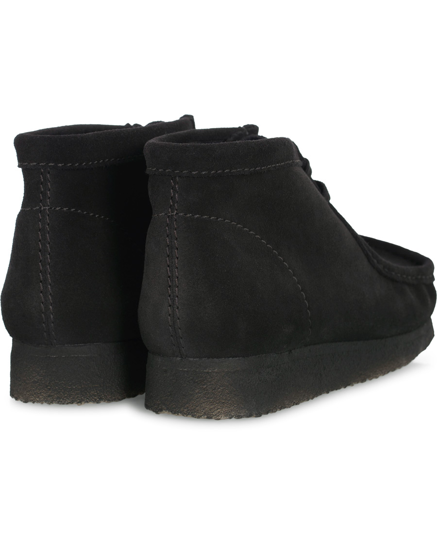 Herren | Clarks Originals Wallabee Boot Black Suede | Clarks Originals | Wallabee Boot Black Suede