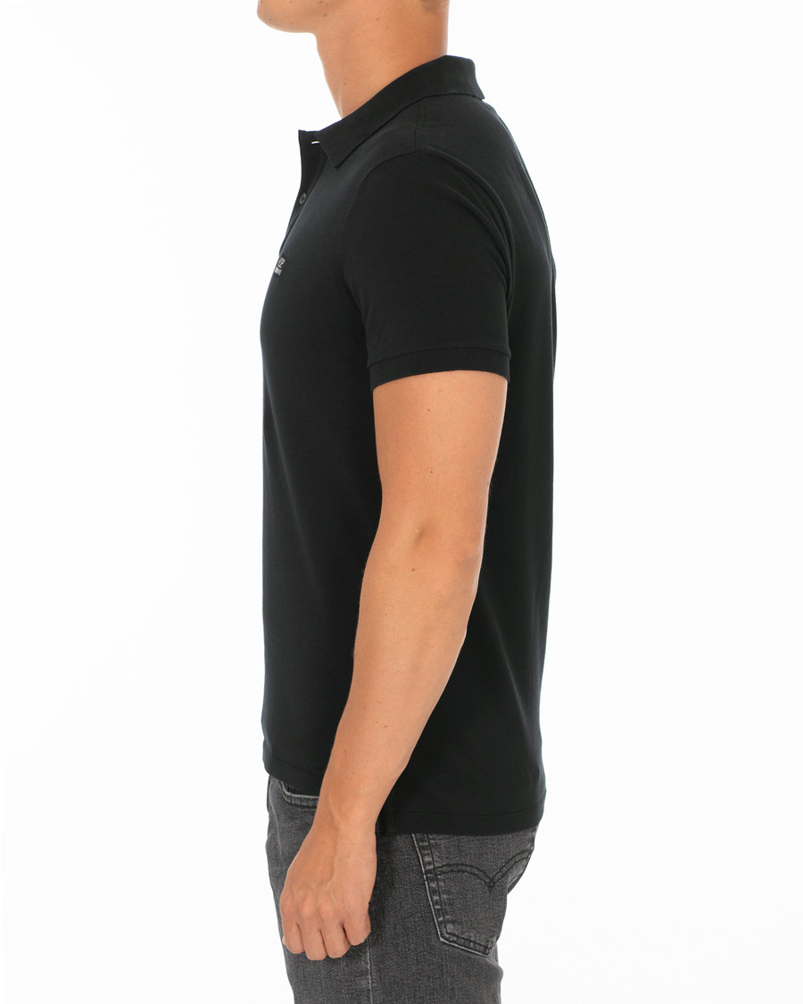 Herren | Poloshirts | C.P. Company | Short Sleeve Logo Polo Shirt Black