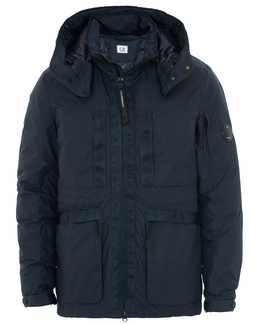 Herren | Jacken | C.P. Company | Micro M Water Resistant Padded Jacket Navy