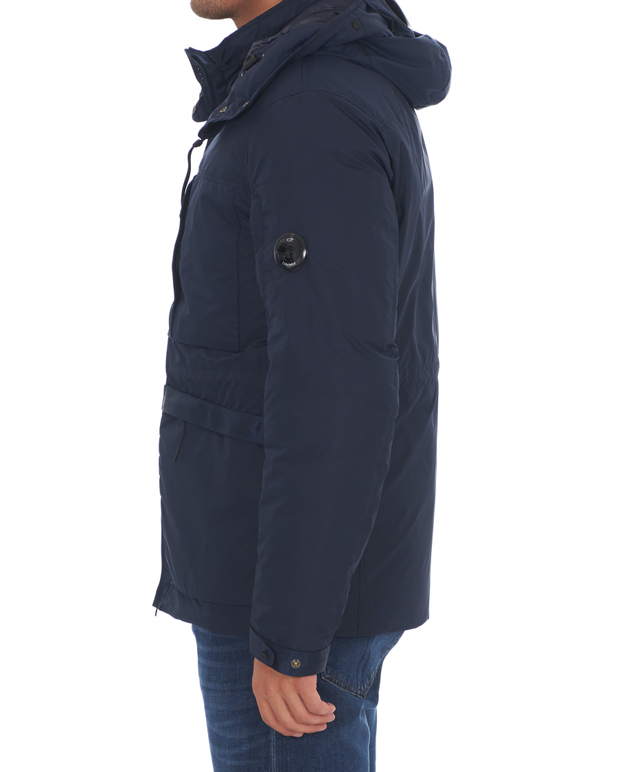 Herren | Jacken | C.P. Company | Micro M Water Resistant Padded Jacket Navy