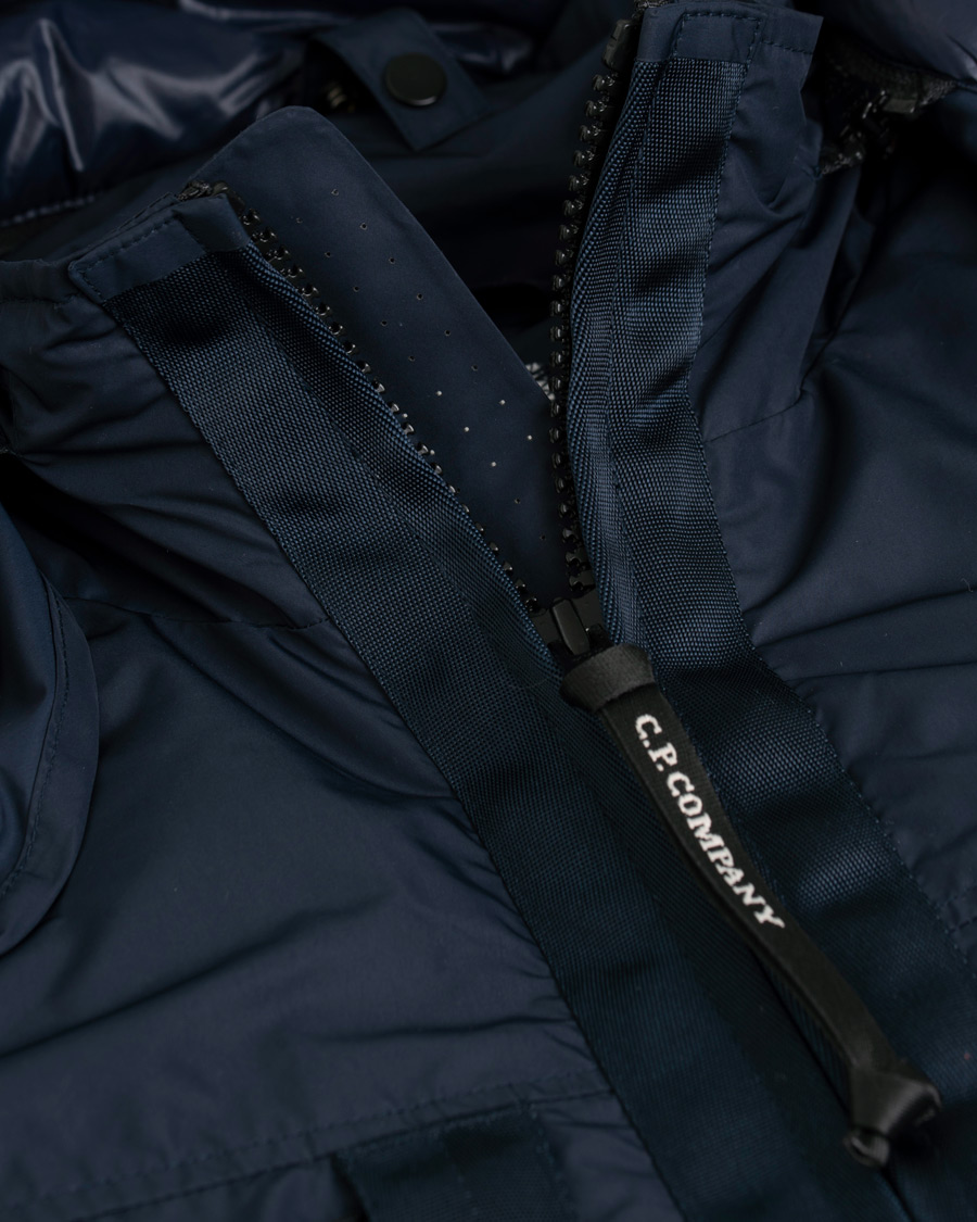 Herren | Jacken | C.P. Company | Micro M Water Resistant Padded Jacket Navy